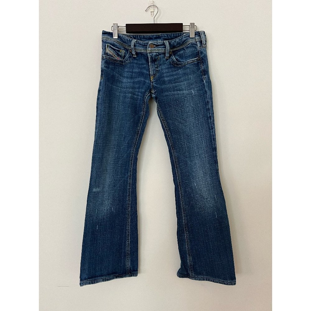 Diesel - Low Rise Straight Leg Jeans - Size W28